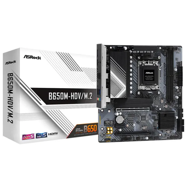 Материнская плата ASRock B650M-HDV/ M.2 micro ATX/ AMD B650M photo 5