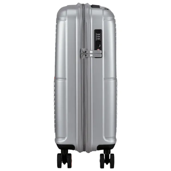 Valiză American Tourister Geopop Spinner 34l/ Metalic Silver photo 4
