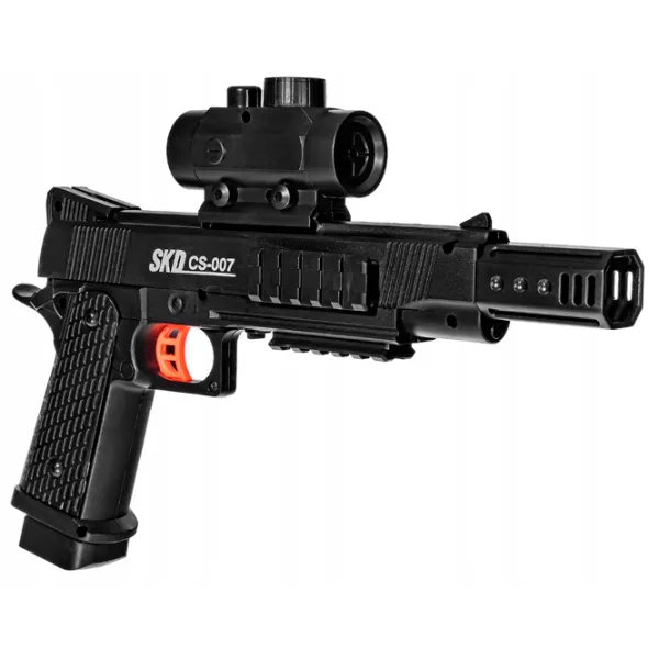 Pistol automat de jucărie SKD CS006 12+/ Bile gel/ Black photo 4