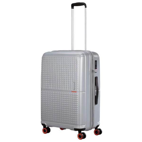 Valiză American Tourister Geopop Spinner 103l/ Metalic Silver photo 2