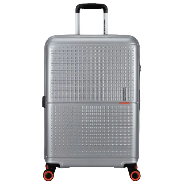 Valiză American Tourister Geopop Spinner 103l/ Metalic Silver photo 3