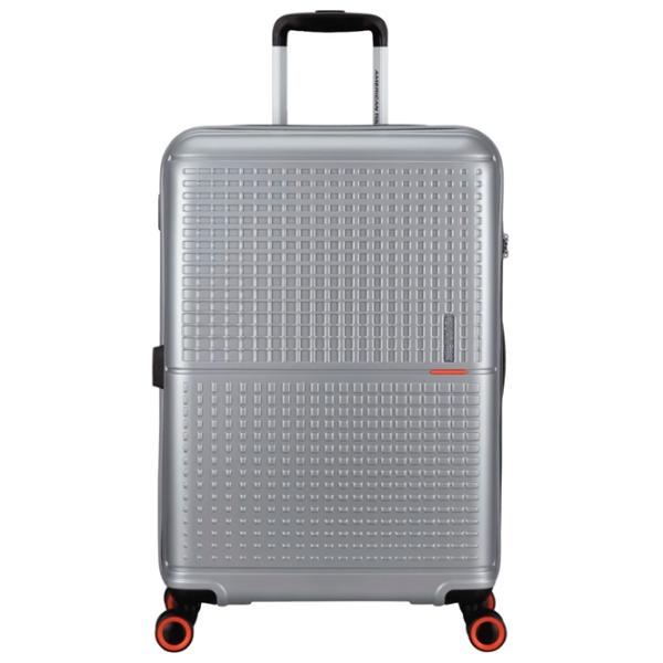 Valiză American Tourister Geopop Spinner 103l/ Metalic Silver photo 3