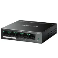 Switch Mercusys MS105GP Black photo 2
