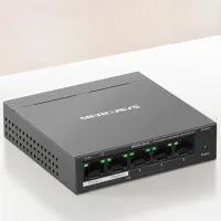 Switch Mercusys MS105GP Black photo 5