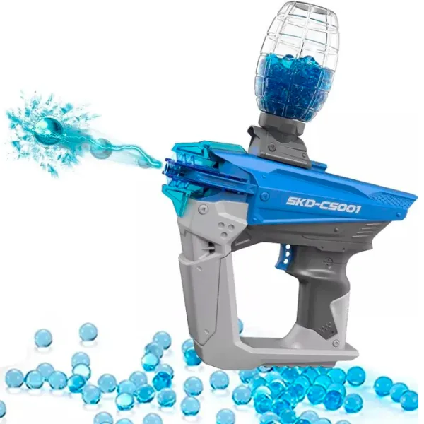 Игрушечный автомат SKD CS001 12+/ Гелевые шарики/ Синий photo 3