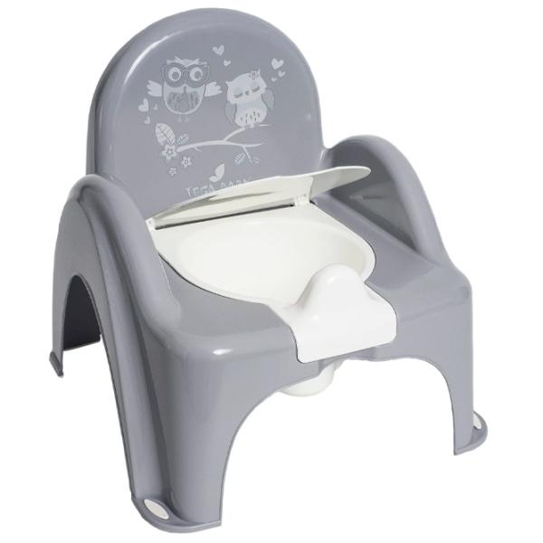 Горшок Tega Baby Сова SO-010-106 Унисекс/ 12+ месяцев/ Grey photo 2