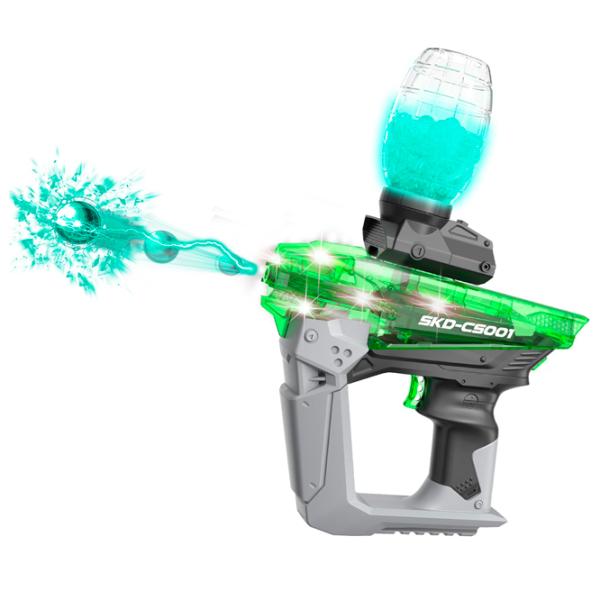 Игрушечный автомат SKD CS001 12+/ Гелевые шарики/ Зелёный photo 4