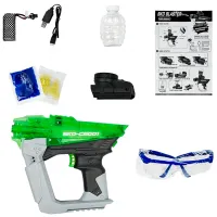 Pistol automat de jucărie SKD CS001 12+/ Bile gel/ Green photo 5