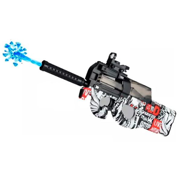 Игрушечный автомат Blaster P90 RS516C 14+ / Гелевые шарики / Черный photo 4