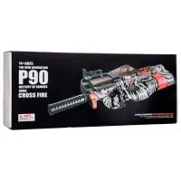 Игрушечный автомат Blaster P90 RS516C 14+ / Гелевые шарики / Черный photo 11