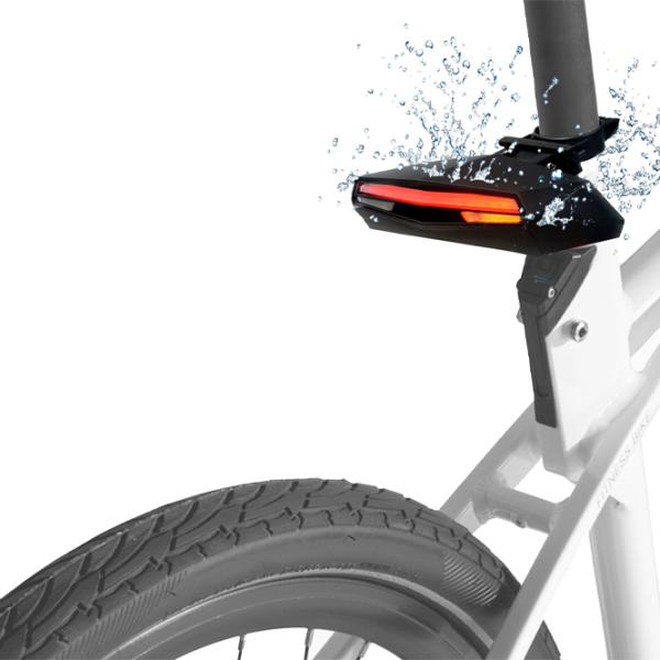 Lumina din spate a bicicletei Ampulla С1 Black photo 3 Lumina din spate a bicicletei Ampulla С1 Black photo 3