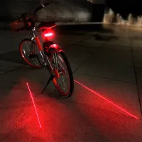 Lumina din spate a bicicletei Ampulla С1 Black photo 4