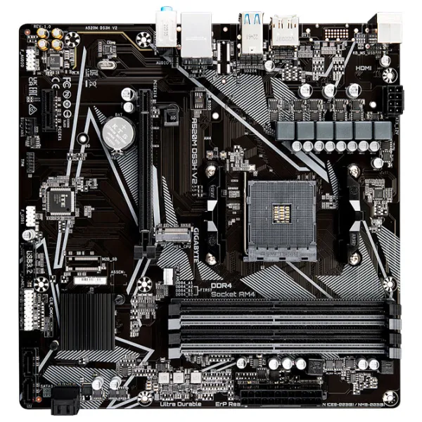 Материнская плата Gigabyte A520M DS3H V2 micro ATX/ AMD A520M photo 3