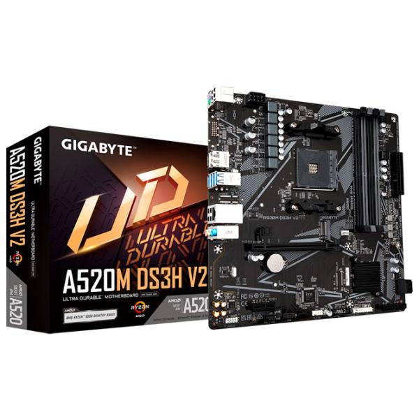Материнская плата Gigabyte A520M DS3H V2 micro ATX/ AMD A520M photo 5