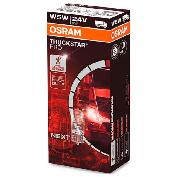 Автомобильная лампа Osram 2845T Накал/ W5W/ W2.1x9.5d/ 5 Вт/ 50 лм photo 2 Автомобильная лампа Osram 2845T Накал/ W5W/ W2.1x9.5d/ 5 Вт/ 50 лм photo 2