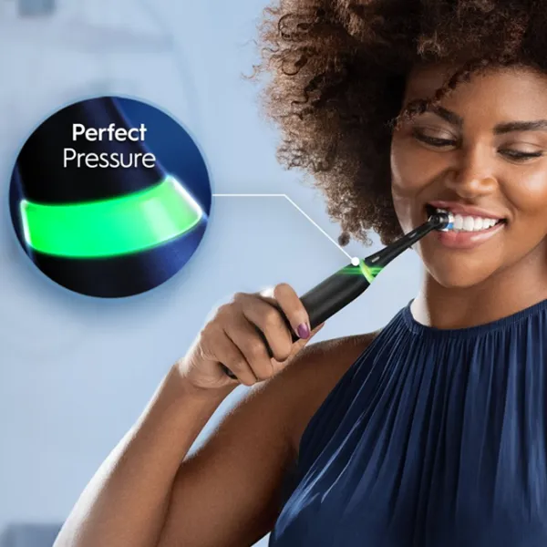 Periuță de dinți electrică Braun iO3 Pulsatila/ Blue photo 5