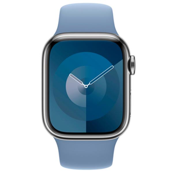 Curelușă Apple Watch 9 Sport Band Fluoroelastomer/ 41 mm/ Blue Winter photo 2