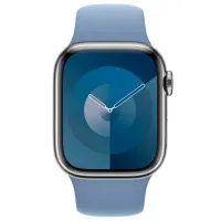 Ремень Apple Watch 9 Sport Band Фторэластомер/ 41 мм/ Синий Winter photo 2