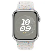 Ремень Apple Watch 9 Nike Sport Band Фторэластомер/ 41 мм/ Белый Разноцветный photo 7