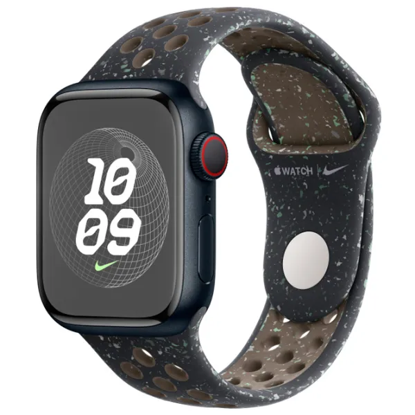 Curelușă Apple Watch 9 Nike Sport Band Fluoroelastomer/ 41 mm/ Black Midnight Sky photo 2