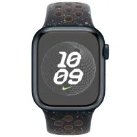 Ремень Apple Watch 9 Nike Sport Band Фторэластомер/ 41 мм/ Черный Midnight Sky photo 3