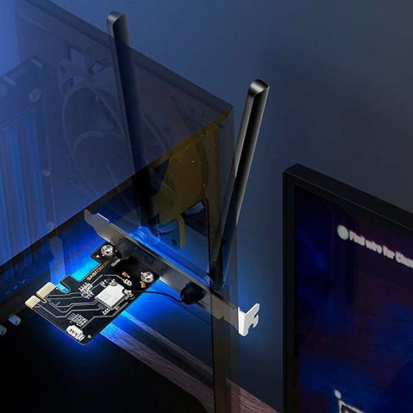 Adaptor de rețea Mercusys MA86XE Wi-Fi/ Black photo 5