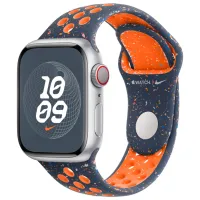 Ремень Apple Watch 9 Nike Sport Band Фторэластомер/ 41 мм/ Синий Flame photo 2