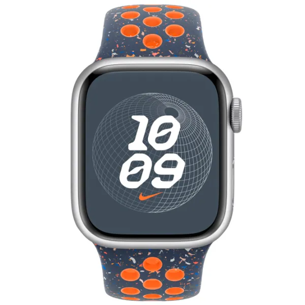Ремень Apple Watch 9 Nike Sport Band Фторэластомер/ 41 мм/ Синий Flame photo 3 Ремень Apple Watch 9 Nike Sport Band Фторэластомер/ 41 мм/ Синий Flame photo 3