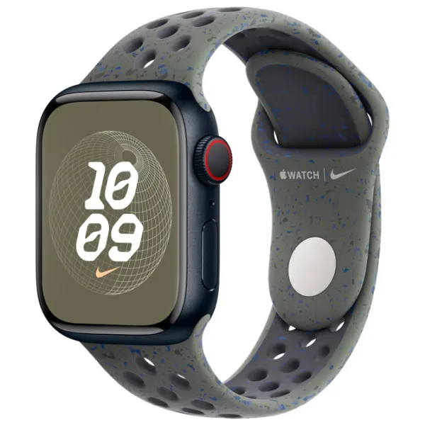 Ремень Apple Watch 9 Nike Sport Band Фторэластомер/ 41 мм/ Хаки Cargo photo 2 Ремень Apple Watch 9 Nike Sport Band Фторэластомер/ 41 мм/ Хаки Cargo photo 2