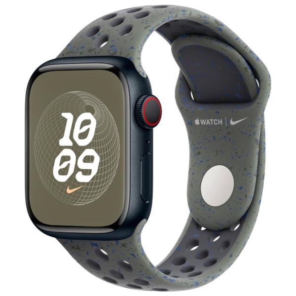 Ремень Apple Watch 9 Nike Sport Band Фторэластомер/ 41 мм/ Хаки Cargo photo 2 Ремень Apple Watch 9 Nike Sport Band Фторэластомер/ 41 мм/ Хаки Cargo photo 2