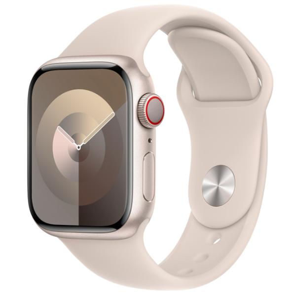 Ремень Apple Watch 9 Sport Band Фторэластомер/ 41 мм/ Бежевый Starlight photo 2 Ремень Apple Watch 9 Sport Band Фторэластомер/ 41 мм/ Бежевый Starlight photo 2