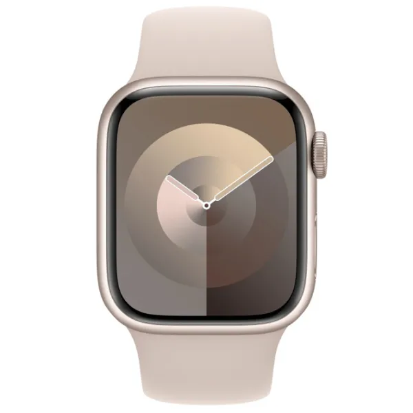Ремень Apple Watch 9 Sport Band Фторэластомер/ 41 мм/ Бежевый Starlight photo 3 Ремень Apple Watch 9 Sport Band Фторэластомер/ 41 мм/ Бежевый Starlight photo 3