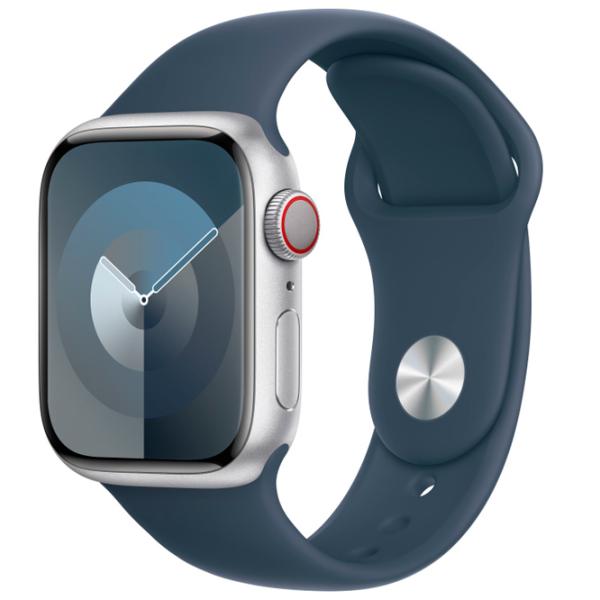 Curelușă Apple Watch 9 Sport Band Fluoroelastomer/ 41 mm/ Blue Storm photo 2