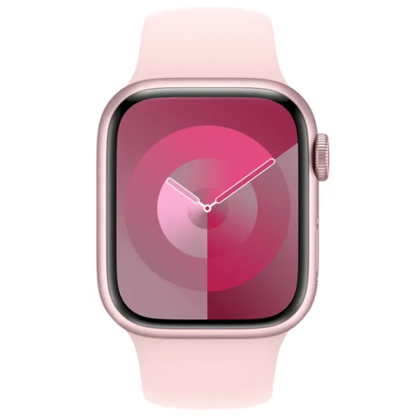 Curelușă Apple Watch 9 Sport Band Fluoroelastomer/ 41 mm/ Pink Light photo 3