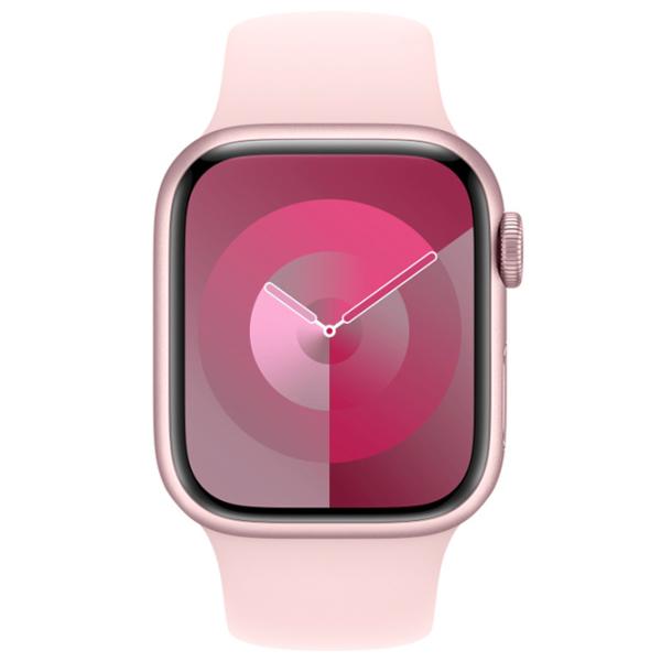 Curelușă Apple Watch 9 Sport Band Fluoroelastomer/ 41 mm/ Pink Light photo 3