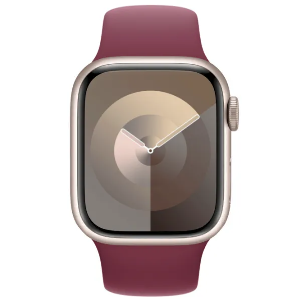 Ремень Apple Watch 9 Sport Band Фторэластомер/ 41 мм/ Пурпурный Шелковица photo 3