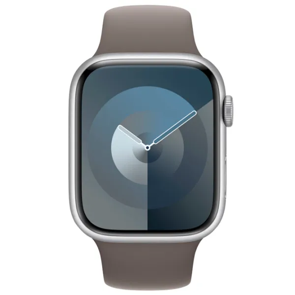 Ремень Apple Watch 9 Sport Band Фторэластомер/ 45 мм/ Коричневый Clay photo 3 Ремень Apple Watch 9 Sport Band Фторэластомер/ 45 мм/ Коричневый Clay photo 3