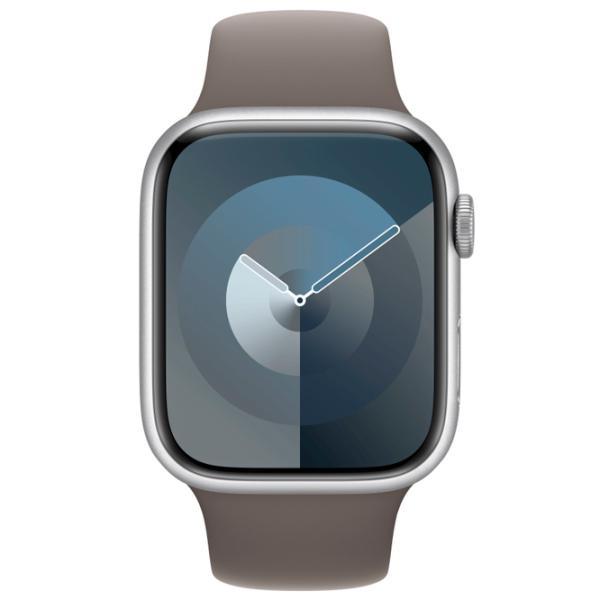 Ремень Apple Watch 9 Sport Band Фторэластомер/ 45 мм/ Коричневый Clay photo 3 Ремень Apple Watch 9 Sport Band Фторэластомер/ 45 мм/ Коричневый Clay photo 3