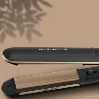 Placă de îndreptat părul Rowenta SF4630F0 39 W / Gold Black photo 5