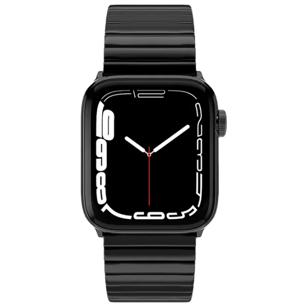 Ремень Apple Watch SE Stainless Steel Нержавеющая сталь/ 42, 44, 45, 49 мм/ Черный photo 3 Ремень Apple Watch SE Stainless Steel Нержавеющая сталь/ 42, 44, 45, 49 мм/ Черный photo 3