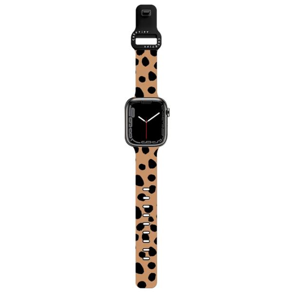Curelușă Apple Watch Ultra 2 Impact Band 70s Retro Floral 38, 40, 41 mm/ Black Brown photo 2