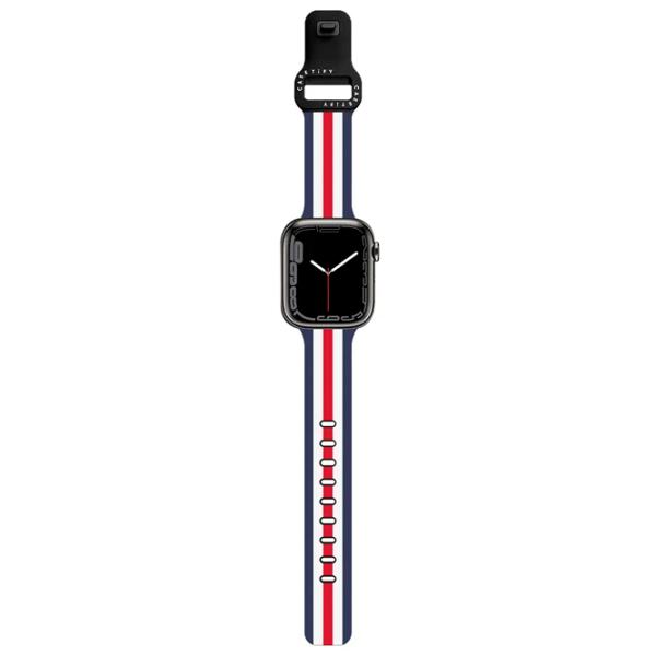Curelușă Apple Watch Ultra 2 Impact Band Classic England (Red) 42, 44, 45, 49 mm/ Black Multicolor photo 2