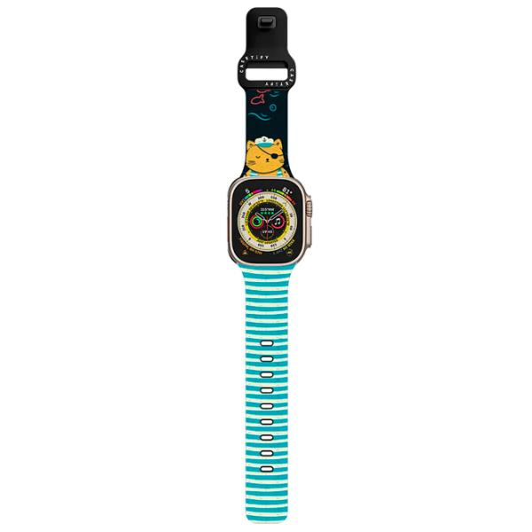 Ремень Apple Watch Ultra 2 Impact Band There are plenty of fish in the sea but you're the only one for me, Black 38, 40, 41 мм/ Черный Разноцветный photo 2