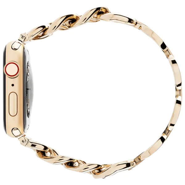 Ремень Apple Watch Ultra 2 Chain Bracelet Нержавеющая сталь/ 38, 40, 41 мм/ Золото photo 3 Ремень Apple Watch Ultra 2 Chain Bracelet Нержавеющая сталь/ 38, 40, 41 мм/ Золото photo 3