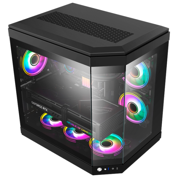 Корпус Gamemax HYPE Mid Tower / Черный photo 3