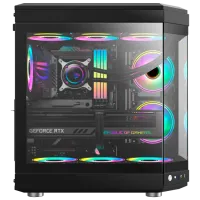 Carcasă Gamemax HYPE Mid Tower / Black photo 4