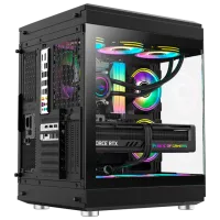 Carcasă Gamemax HYPE Mid Tower / Black photo 6