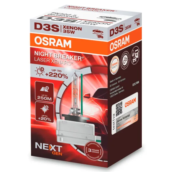 Автомобильная лампа Osram 66340XNN Ксенон/ D3S/ PK32d-5/ 42 Вт/ 3200лм photo 2 Автомобильная лампа Osram 66340XNN Ксенон/ D3S/ PK32d-5/ 42 Вт/ 3200лм photo 2