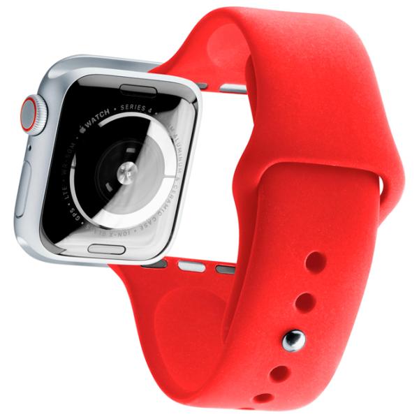 Ремень Apple Watch 2 Urban Band Силикон/ 42, 44, 45, 49 мм/ Красный photo 2 Ремень Apple Watch 2 Urban Band Силикон/ 42, 44, 45, 49 мм/ Красный photo 2