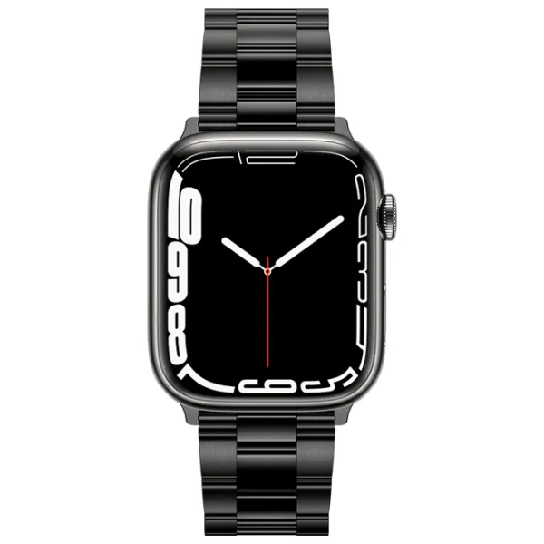 Ремень Apple Watch Ultra 2 Stainless Steel 3-Link Band Нержавеющая сталь/ 42, 44, 45, 49 мм/ Черный photo 2